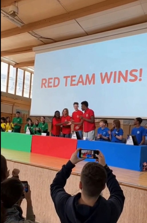 Squadra vincitrice del quiz musicale